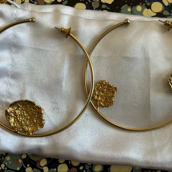 Mismatched hoops with Gold detail - Picture 2 of 6
